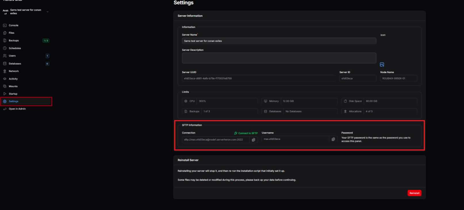 serverconnection